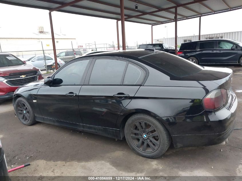 2007 BMW 328I VIN: WBAVC53527FZ78246 Lot: 41056859