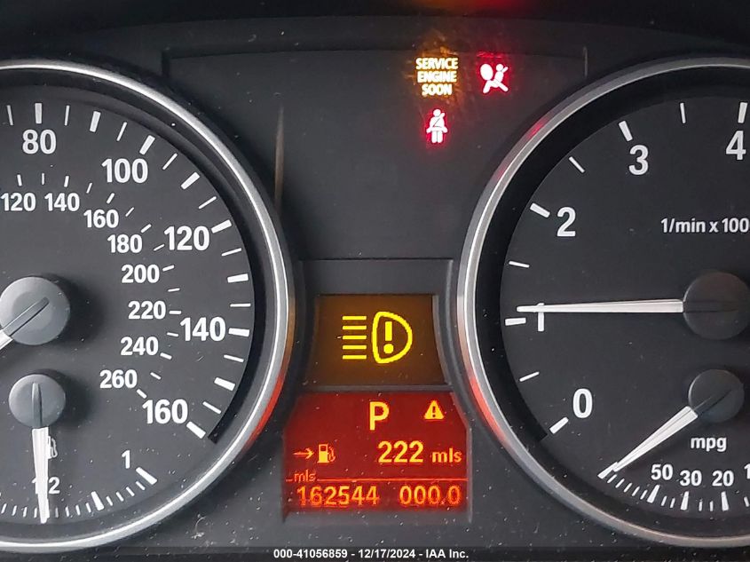 2007 BMW 328I VIN: WBAVC53527FZ78246 Lot: 41056859