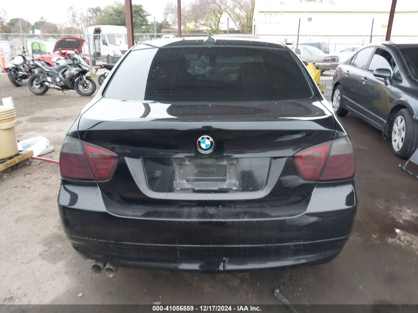 2007 BMW 328I VIN: WBAVC53527FZ78246 Lot: 41056859