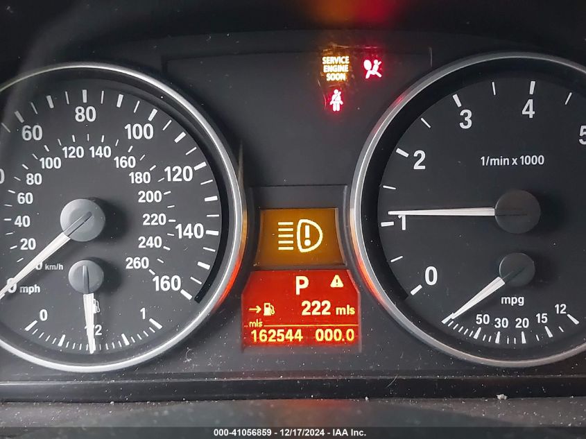 2007 BMW 328I VIN: WBAVC53527FZ78246 Lot: 41056859