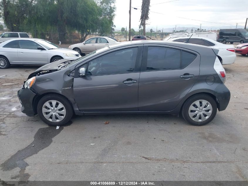 2014 Toyota Prius C One VIN: JTDKDTB30E1084991 Lot: 41056889