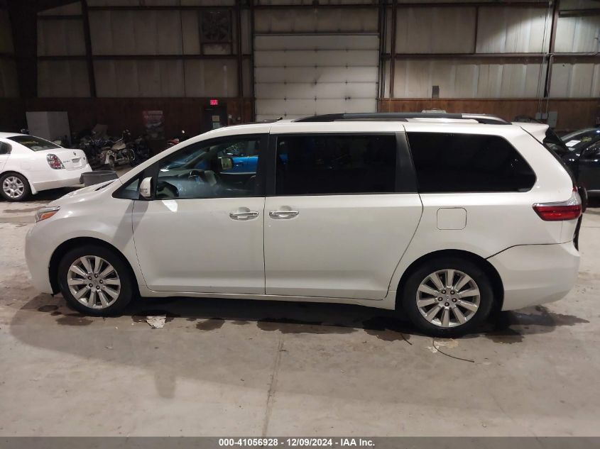 VIN 5TDDK3DC0FS118511 2015 Toyota Sienna, Limited P... no.14