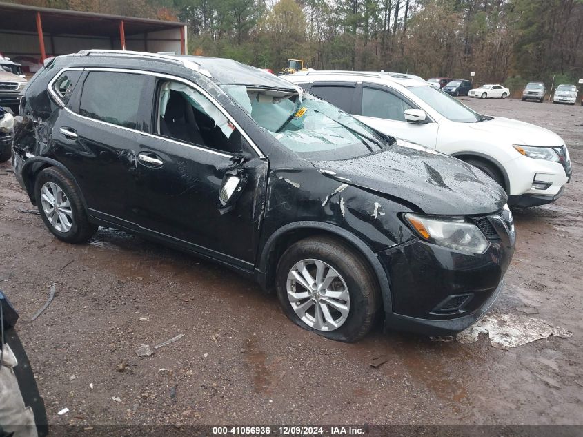 VIN KNMAT2MT9GP641547 2016 Nissan Rogue, SV no.1