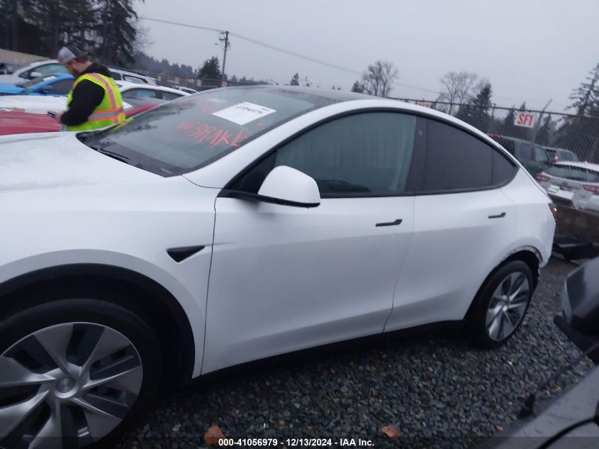 2020 Tesla Model Y Long Range Dual Motor All-Wheel Drive VIN: 5YJYGDEE9LF006282 Lot: 41056979