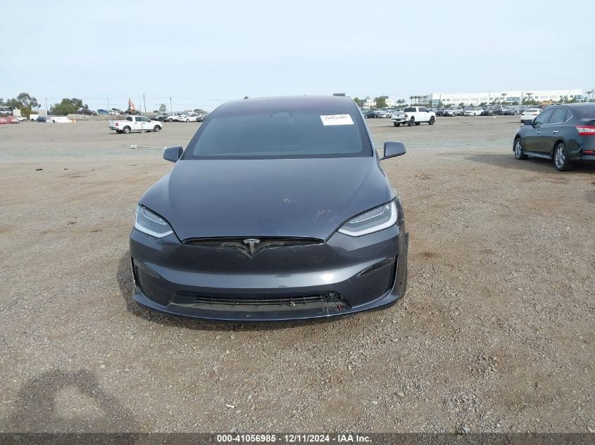 2023 Tesla Model X Dual Motor All-Wheel Drive/Standard Range VIN: 7SAXCBE55PF395989 Lot: 41056985