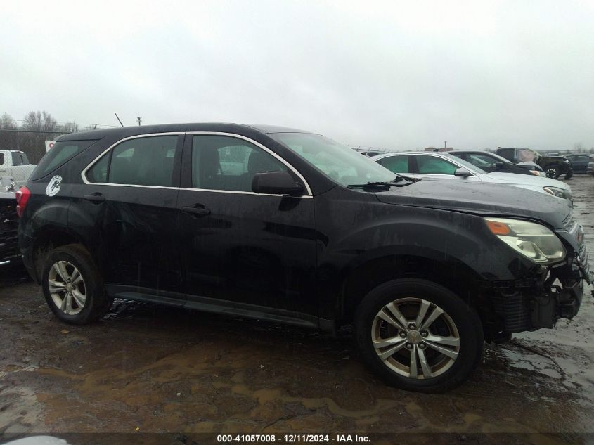 2016 Chevrolet Equinox Ls VIN: 2GNALBEK5G1184875 Lot: 41057008