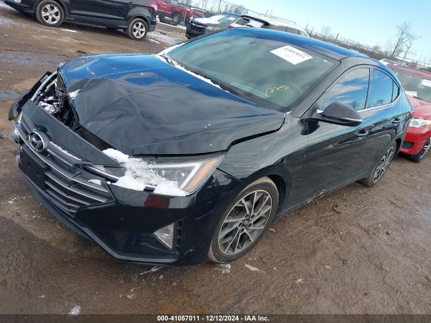 VIN 5NPD84LFXKH430531 2019 Hyundai Elantra, Limited no.2