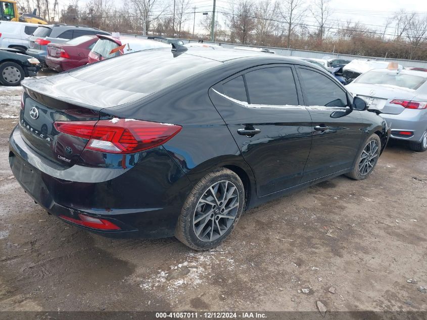 VIN 5NPD84LFXKH430531 2019 Hyundai Elantra, Limited no.4