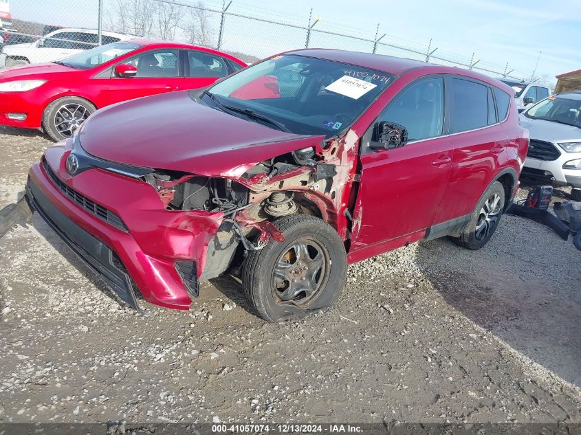 VIN 2T3BFREV9JW729272 2018 Toyota RAV4, LE no.2