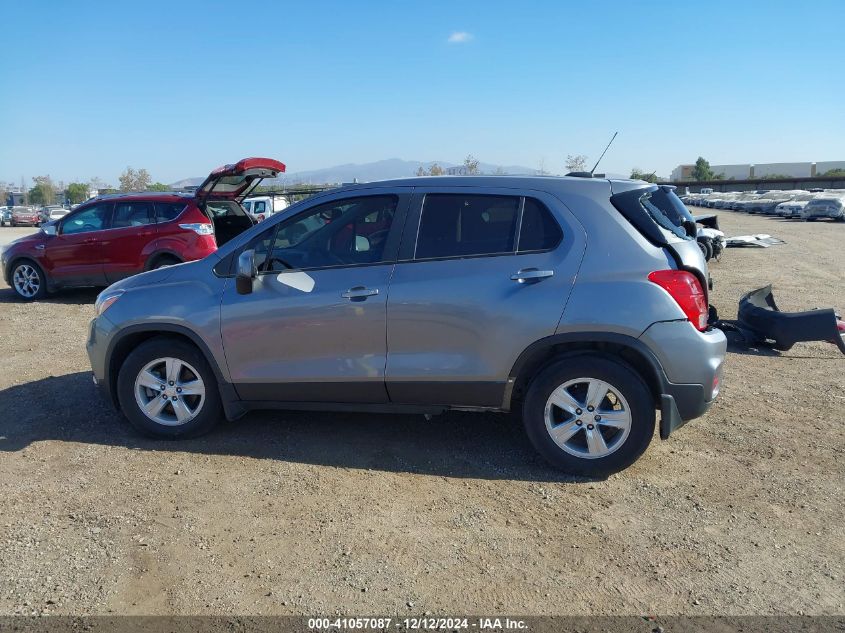 VIN 3GNCJKSB3LL299230 2020 Chevrolet Trax, Fwd Ls no.14