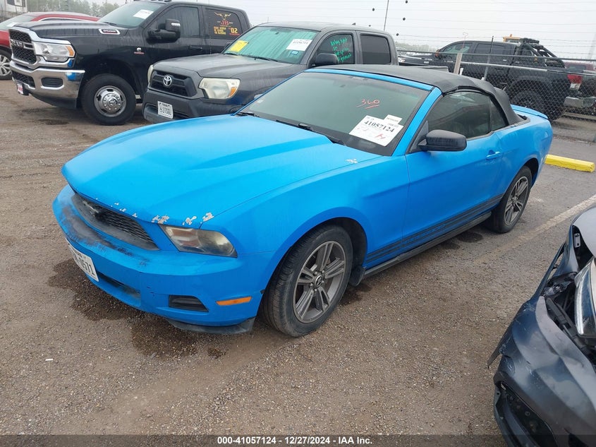Vin: 1zvbp8en4a5167986, lot: 41547086, ford mustang v6/v6 premium 20102