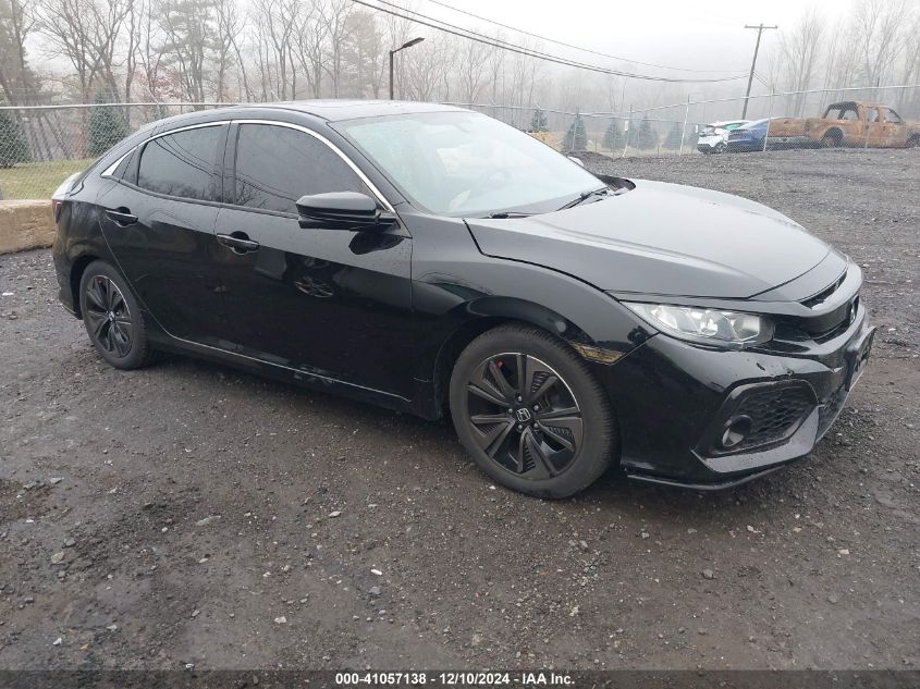 VIN SHHFK7H54JU408631 2018 Honda Civic, EX no.1