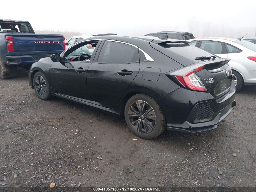 VIN SHHFK7H54JU408631 2018 Honda Civic, EX no.3