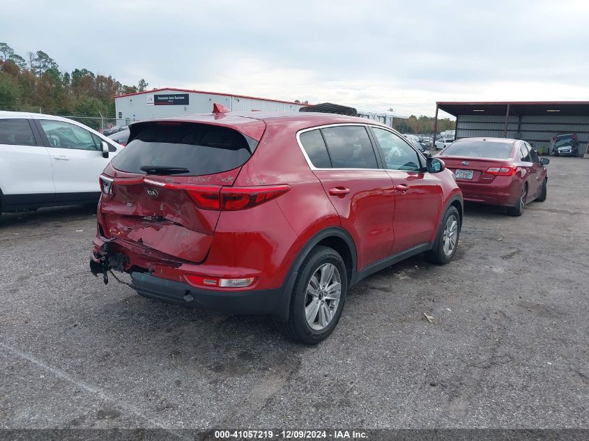 VIN KNDPM3AC6H7279776 2017 KIA Sportage, LX no.4