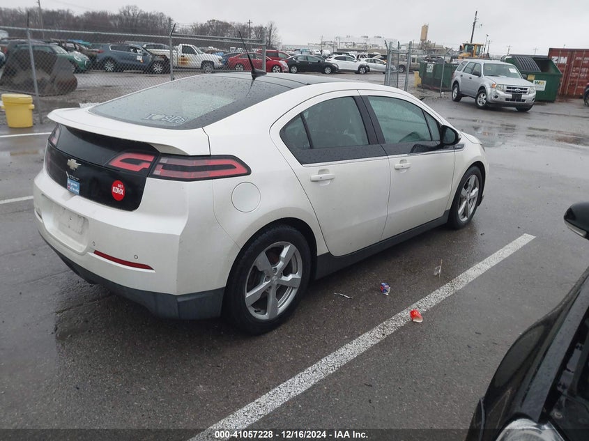 2012 CHEVROLET VOLT VIN: 1G1RD6E40CU113141