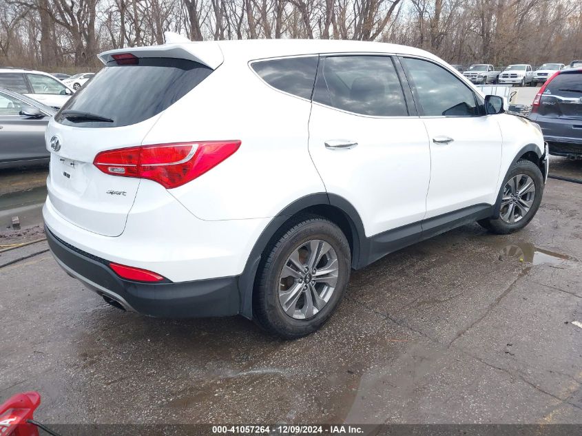 VIN 5XYZT3LB2GG374546 2016 Hyundai Santa Fe, Sport... no.4