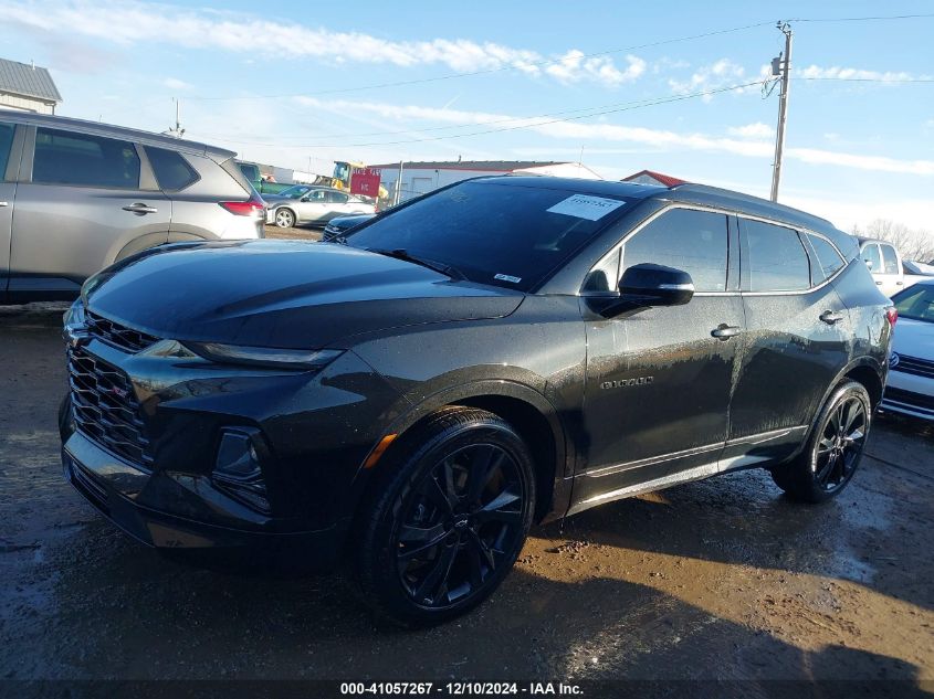 2021 Chevrolet Blazer Fwd Rs VIN: 3GNKBERS7MS524160 Lot: 41057267