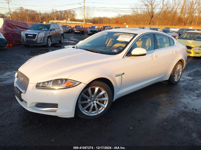 VIN SAJWA0ES3DPS66130 2013 Jaguar XF, I4 T no.2