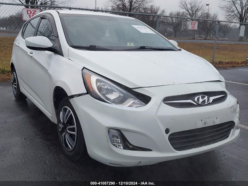 VIN KMHCT5AEXEU180529 2014 Hyundai Accent, GS no.1