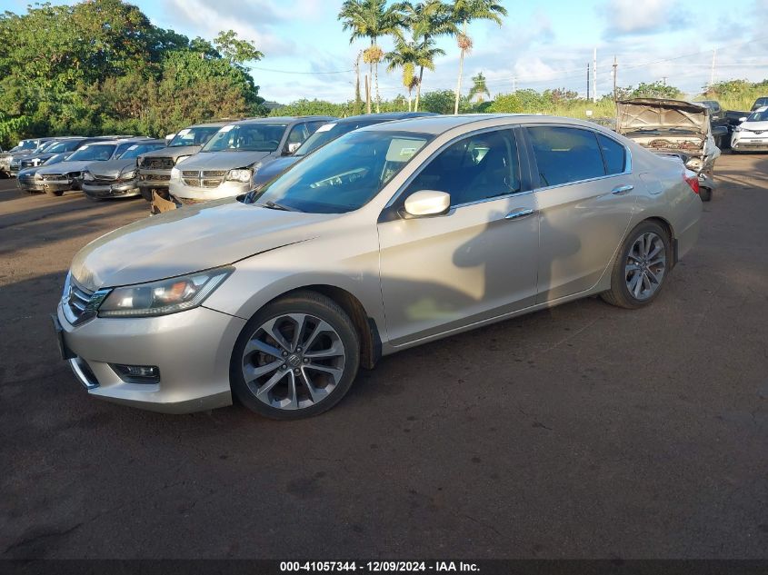 VIN 1HGCR2F56EA116789 2014 Honda Accord, Sport no.2