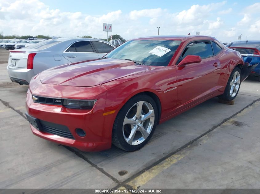 VIN 2G1FC1E39E9169157 2014 CHEVROLET CAMARO no.2