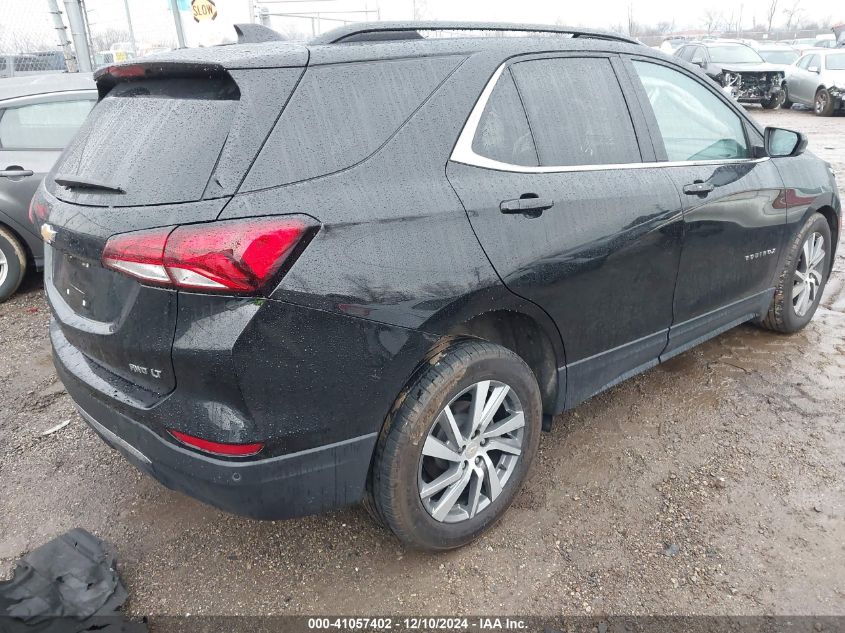 VIN 3GNAXUEV3NL267646 2022 Chevrolet Equinox, Awd Lt no.4