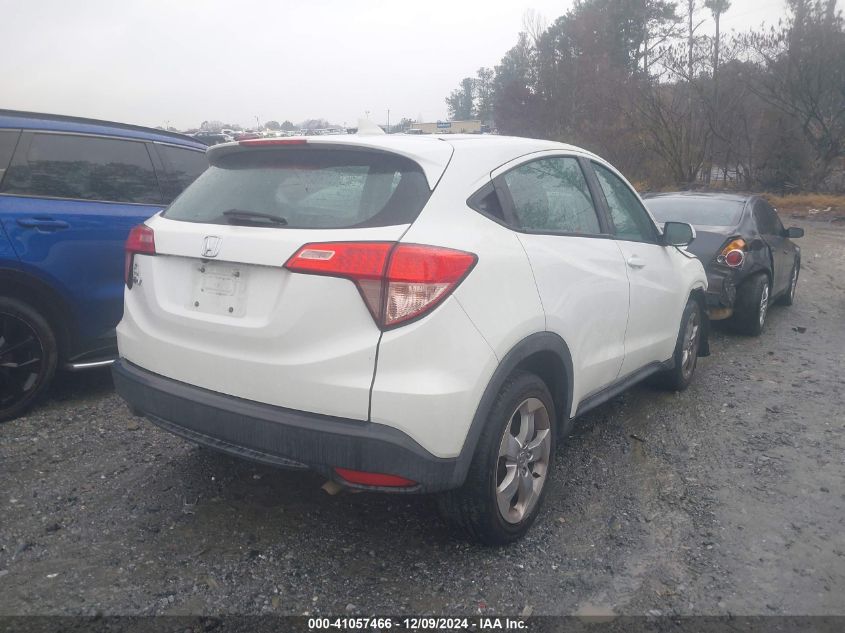 VIN 3CZRU5H3XGM742169 2016 Honda HR-V, LX no.4