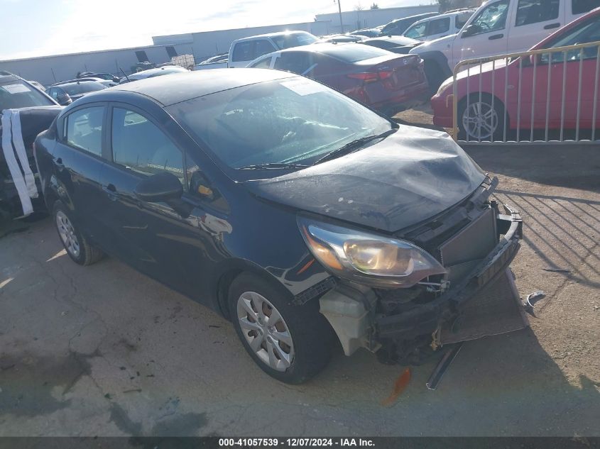 2013 Kia Rio Lx VIN: KNADM4A39D6250424 Lot: 41057539