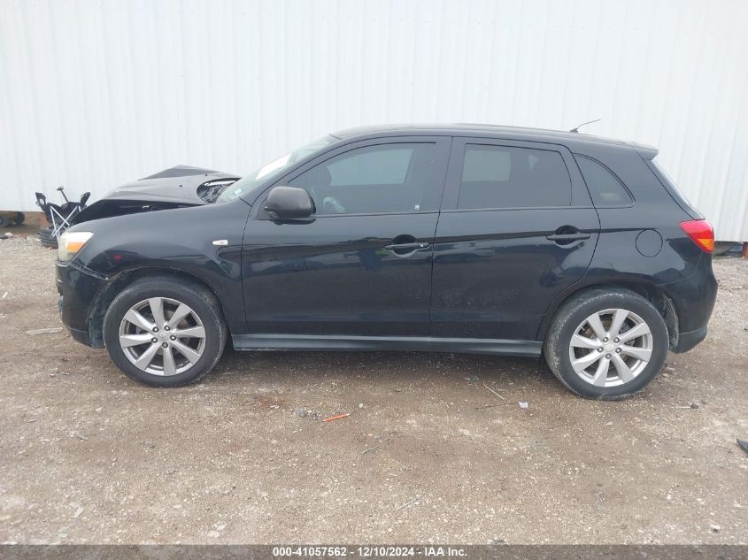 2014 Mitsubishi Outlander Sport Es VIN: 4A4AP3AU0EE022781 Lot: 41057562