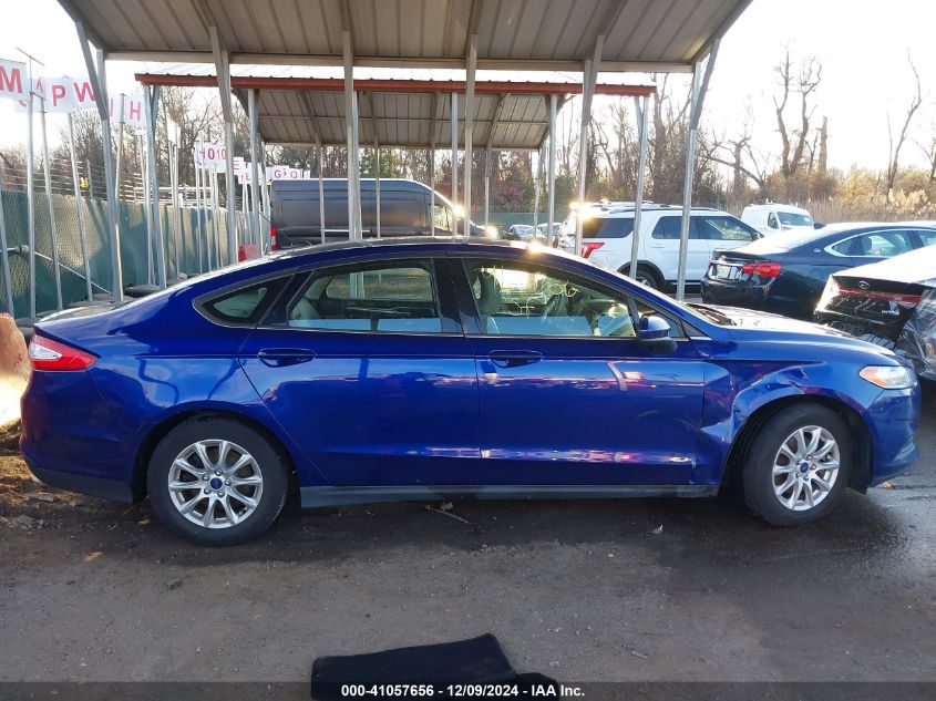 2016 FORD FUSION S - 3FA6P0G71GR333381