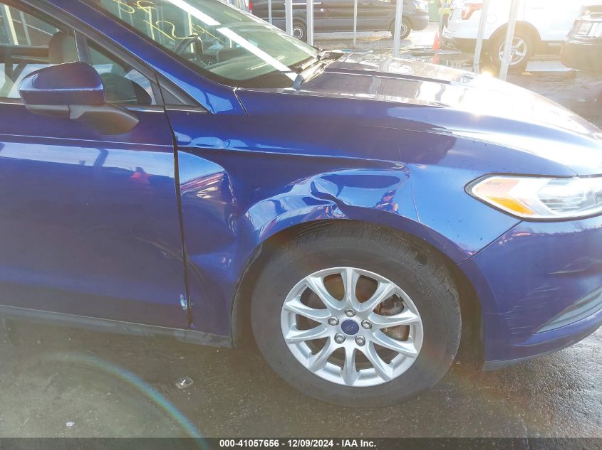 VIN 3FA6P0G71GR333381 2016 Ford Fusion, S no.6