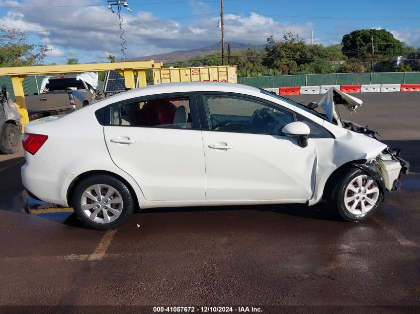 2013 Kia Rio Lx VIN: KNADM4A37D6178302 Lot: 41057672