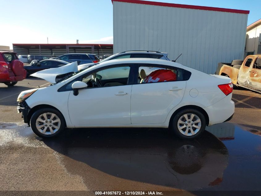 2013 Kia Rio Lx VIN: KNADM4A37D6178302 Lot: 41057672