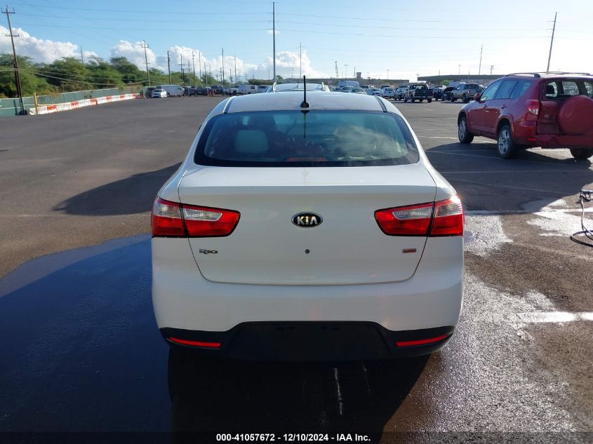 2013 Kia Rio Lx VIN: KNADM4A37D6178302 Lot: 41057672