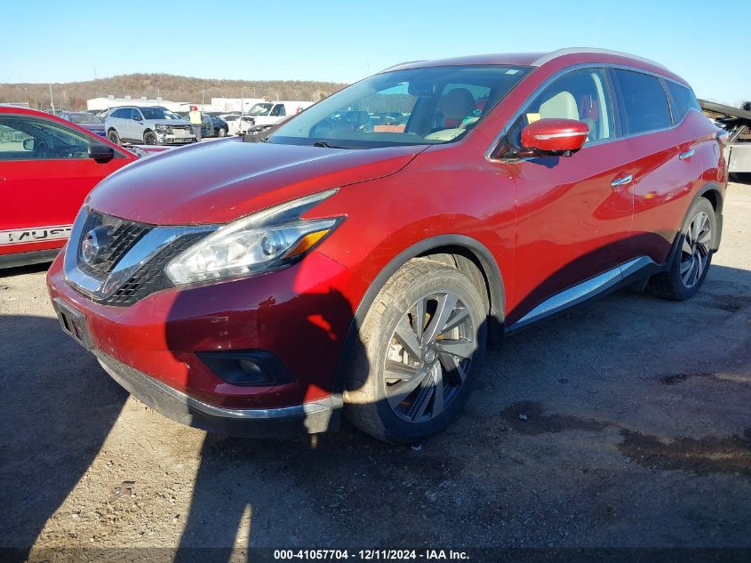 VIN 5N1AZ2MH3FN279439 2015 NISSAN MURANO no.2