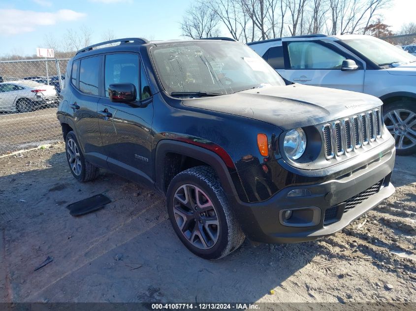 VIN ZACCJBBB3HPF53588 2017 Jeep Renegade, Latitude 4X4 no.1