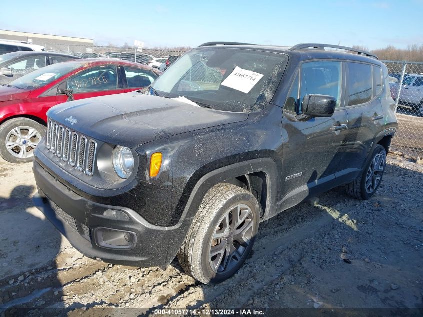 VIN ZACCJBBB3HPF53588 2017 Jeep Renegade, Latitude 4X4 no.2