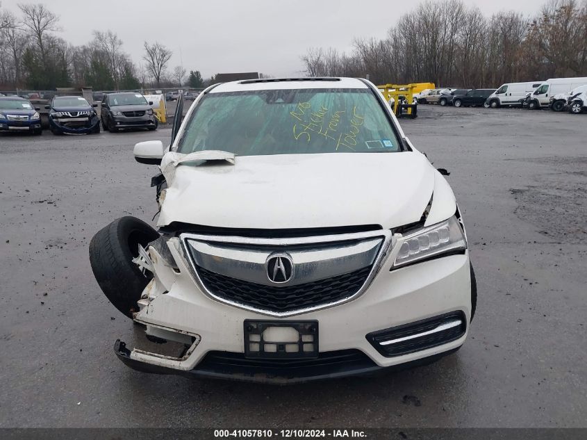 VIN 5FRYD4H49GB050735 2016 Acura MDX, Technology... no.11