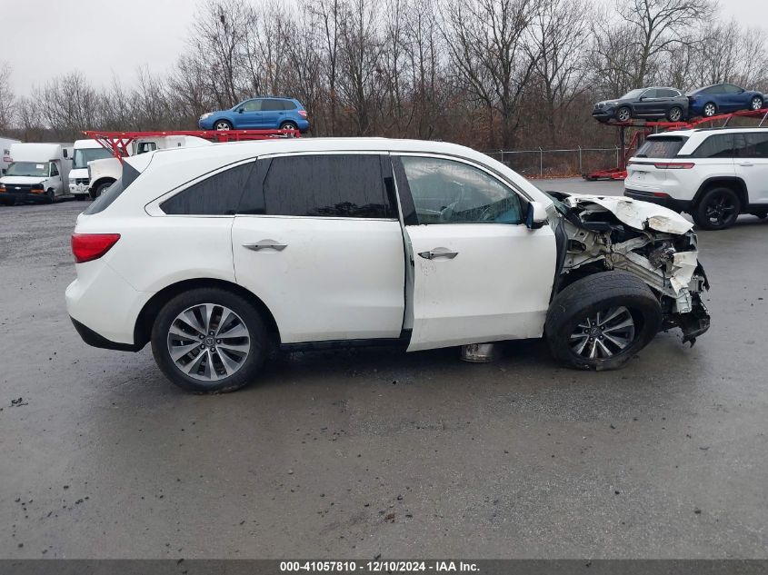 VIN 5FRYD4H49GB050735 2016 Acura MDX, Technology... no.12