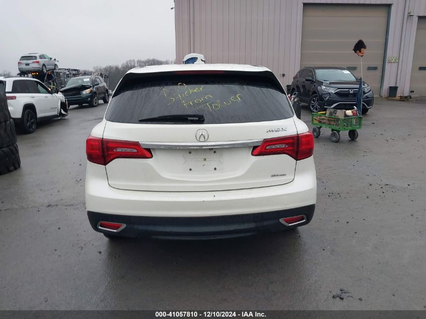 VIN 5FRYD4H49GB050735 2016 Acura MDX, Technology... no.15