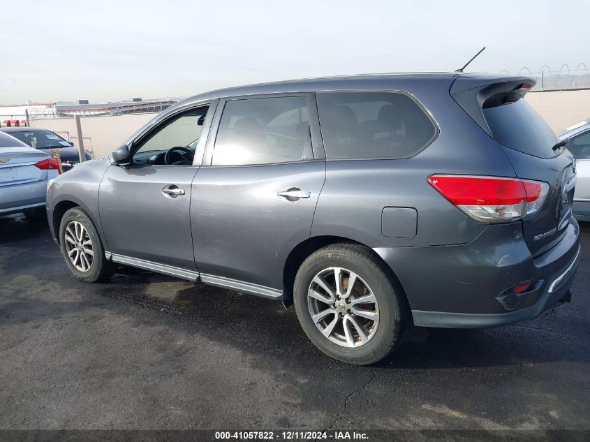 2014 Nissan Pathfinder Platinum/S/Sl/Sv VIN: 5N1AR2MN7EC664681 Lot: 41057822