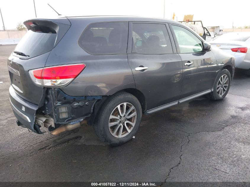 VIN 5N1AR2MN7EC664681 2014 Nissan Pathfinder, Plati... no.4