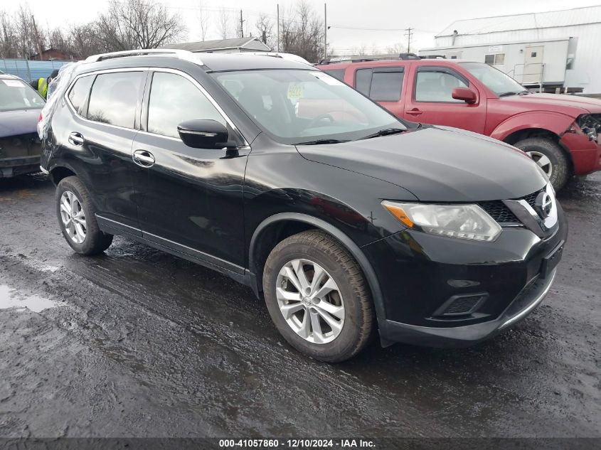 VIN KNMAT2MV7FP548414 2015 Nissan Rogue, SV no.1