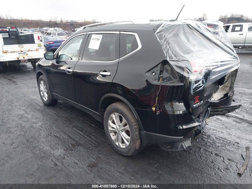 VIN KNMAT2MV7FP548414 2015 Nissan Rogue, SV no.3