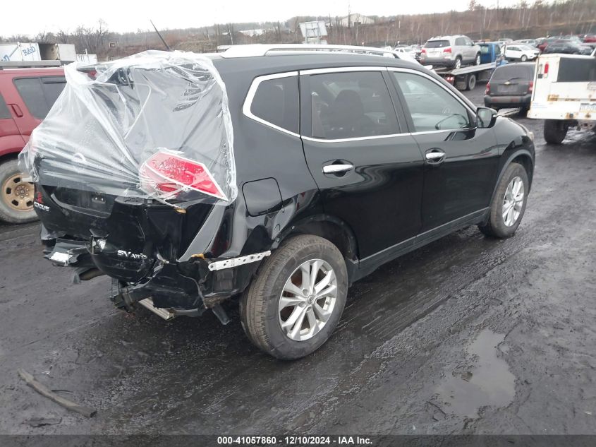 VIN KNMAT2MV7FP548414 2015 Nissan Rogue, SV no.4