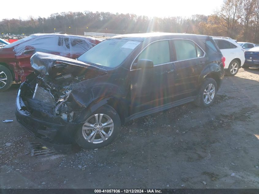 VIN 2GNALBEK7D6287911 2013 Chevrolet Equinox, LS no.2