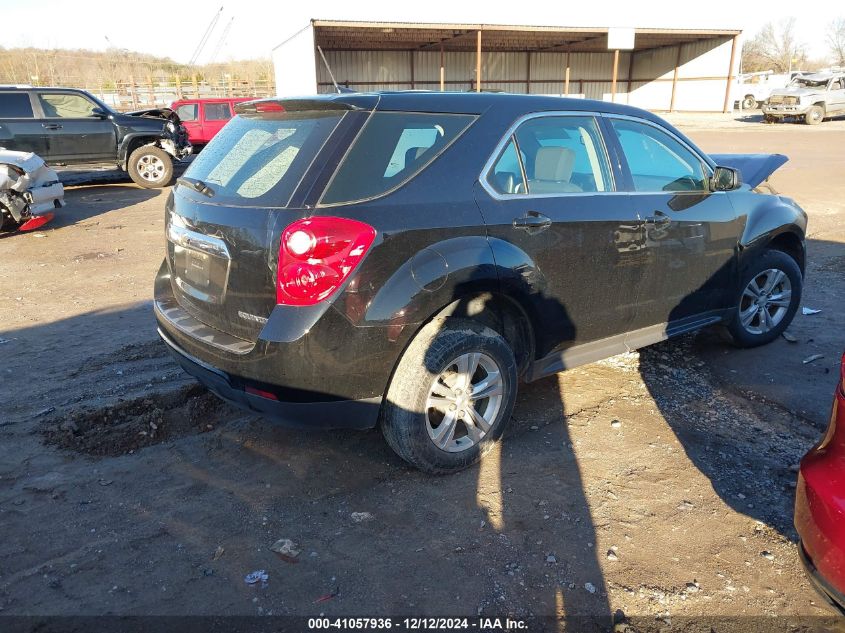 VIN 2GNALBEK7D6287911 2013 Chevrolet Equinox, LS no.4