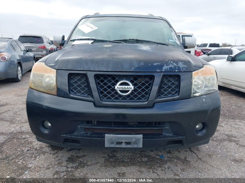 2011 Nissan Armada Sv VIN: 5N1BA0ND9BN609283 Lot: 41057940