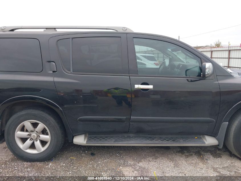 2011 Nissan Armada Sv VIN: 5N1BA0ND9BN609283 Lot: 41057940