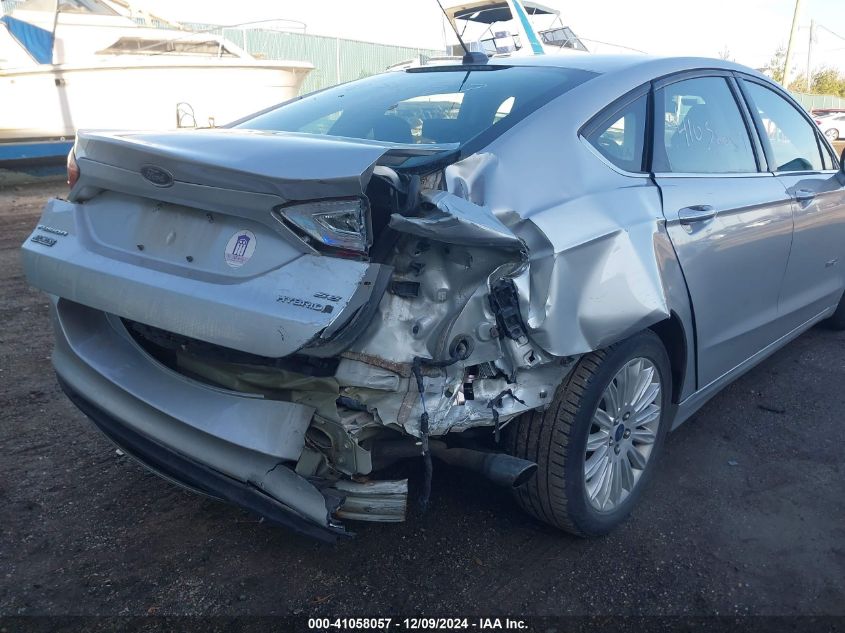 VIN 3FA6P0LU6GR357834 2016 FORD FUSION HYBRID no.6